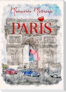Paris - malerische Metropole (Wandkalender 2022 DIN A2 hoch)
