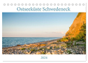 Ostseeküste Schwedeneck 2024 (Tischkalender 2024 DIN A5 quer), CALVENDO Monatskalender