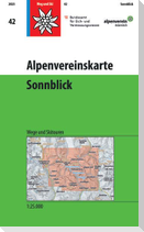 DAV Alpenvereinskarte 42 Sonnblick 1:25000
