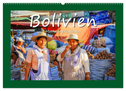 Bolivien - Marktimpressionen (Wandkalender 2024 DIN A2 quer), CALVENDO Monatskalender