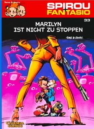 Tome, Philippe / Janry. Spirou und Fantasio 33. Marilyn ist nicht zu stoppen - (Neuedition). Carlsen Verlag GmbH, 2004.