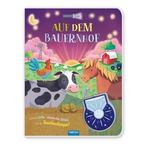 Trötsch Verlag GmbH & Co. KG (Hrsg.). TRÖTSCH - Taschenlampenbuch Leuchte und finde Auf dem Bauernhof| Ab 3 Jahren - Entdeckerbuch Beschäftigungsbuch Spielbuch. Trötsch Verlag GmbH, 2026.