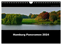Hamburg Panoramen 2024 (Wandkalender 2024 DIN A4 quer), CALVENDO Monatskalender