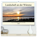 Landschaft an der Wümme (hochwertiger Premium Wandkalender 2024 DIN A2 quer), Kunstdruck in Hochglanz