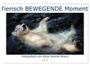 Tierisch BEWEGENDE Momente (Wandkalender 2024 DIN A4 quer), CALVENDO Monatskalender