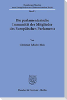 Die parlamentarische Immunität der Mitglieder des Europäischen Parlaments.