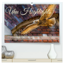 Uhu Highlights (hochwertiger Premium Wandkalender 2024 DIN A2 quer), Kunstdruck in Hochglanz