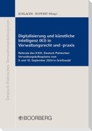 Digitalisierung und künstliche Intelligenz (KI) in Verwaltungsrecht und -praxis