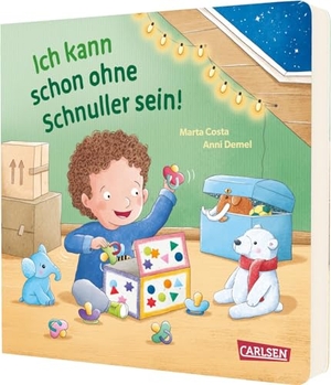 Demel, Anni. Ich kann schon ohne Schnuller sein! - Liebevolles Pappbilderbuch ab 2 Jahren zum Thema Schnullerentwöhnung. Carlsen Verlag GmbH, 2026.