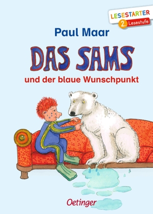 Maar, Paul. Das Sams und der blaue Wunschpunkt - Lesestarter. 2. Lesestufe. Oetinger, 2020.