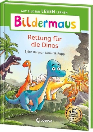 Berenz, Björn. Bildermaus - Rettung für die Dinos - Mit Bildern lesen lernen - Ideal für die Vorschule und Leseanfänger ab 5 Jahren - Mit Leselernschrift ABeZeh. Loewe Verlag GmbH, 2026.