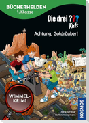 Die drei ??? Kids, Bücherhelden 1. Klasse, Achtung, Goldräuber!