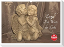 Engel - Die Worte der Liebe (Wandkalender 2024 DIN A2 quer), CALVENDO Monatskalender