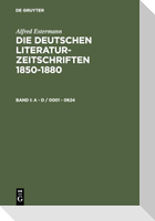 Die deutschen Literatur-Zeitschriften 1850-1880