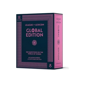 Two Brothers Games / Gaston Dorren. League of the Lexicon: Global Edition - 500 Questions on the World of Words. Adams Media Corporation, 2025.