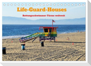 Life-Guard-Houses (Tischkalender 2025 DIN A5 quer), CALVENDO Monatskalender