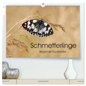 Schmetterlinge - fliegende Kunstwerke (hochwertiger Premium Wandkalender 2025 DIN A2 quer), Kunstdruck in Hochglanz