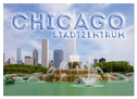 CHICAGO Stadtzentrum (Wandkalender 2025 DIN A2 quer), CALVENDO Monatskalender