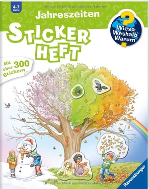 Wieso? Weshalb? Warum? Stickerheft - Jahreszeiten. Ravensburger Verlag, 2026.