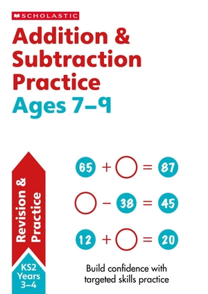Hollin, Paul. Addition & Subtraction Practice Ages 7-9. Scholastic, 2025.