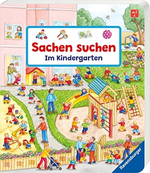 Gernhäuser, Susanne. Sachen suchen: Im Kindergarten. Ravensburger Verlag, 2015.