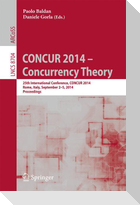 CONCUR 2014 ¿ Concurrency Theory