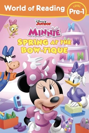 Disney Books. World of Reading Disney Junior Minnie Spring at the Bow-Tique. Disney - Rhcb, 2023.