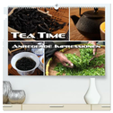 Tea Time - anregende Impressionen (hochwertiger Premium Wandkalender 2025 DIN A2 quer), Kunstdruck in Hochglanz