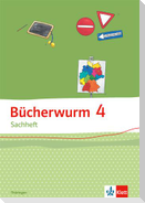 Bücherwurm Sachheft. Arbeitsheft 4. Schuljahr für Thüringen
