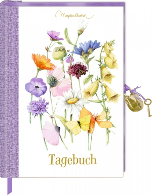 Tagebuch mit Schloss - Marjolein Bastin - GartenLiebe. Coppenrath, 2025.