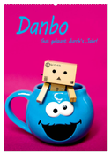 Danbo - Gut gelaunt durch's Jahr! (Wandkalender 2025 DIN A2 hoch), CALVENDO Monatskalender
