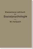Elementares Lehrbuch der Sozialpsychologie