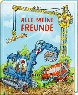 Freundebuch - Alle meine Freunde. Auf der Baustelle. Coppenrath, 2024.