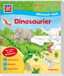 WAS IST WAS Junior Mitmach-Heft Dinosaurier