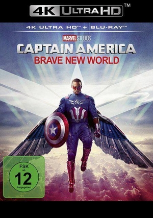 Captain America: Brave New World UHD+BD. Sony Music Entertainment Germany GmbH / München, 2000.