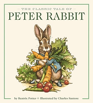 Potter, Beatrix. The Classic Tale of Peter Rabbit Oversized Padded Board Book (The Revised Edition) - Illustrated by acclaimed Artist. HarperCollins Focus, 2022.