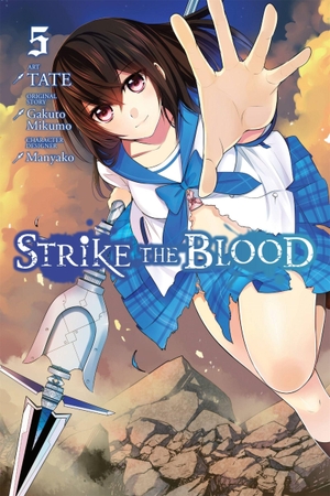 Mikumo, Gakuto. Strike the Blood, Vol. 5 (Manga). Yen Press, 2016.