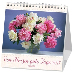 Von Herzen gute Tage 2027 - Postkarten-Kalender mit christlichen Texten. Kawohl Verlag GmbH, 2026.