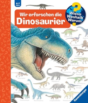 Weinhold, Angela. Wieso? Weshalb? Warum?, Band 55: Wir erforschen die Dinosaurier. Ravensburger Verlag, 2011.