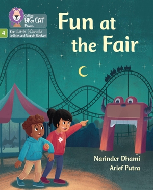 Dhami, Narinder. Fun at the Fair - Phase 4 Set 2 Stretch and Challenge. HarperCollins Publishers, 2022.