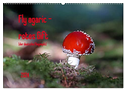 Fly agaric - rotes Gift (Wandkalender 2024 DIN A2 quer), CALVENDO Monatskalender