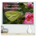 Große und kleine Schmetterlinge (hochwertiger Premium Wandkalender 2024 DIN A2 quer), Kunstdruck in Hochglanz