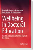 Wellbeing in Doctoral Education