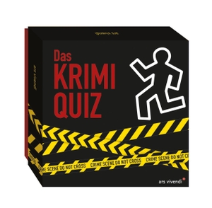 Krimi-Quiz (Neuauflage) - Box mit 66 Spielkarten und Anleitung. Ars Vivendi, 2022.