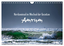 Amrum - Nordseeinsel im Wechsel der Gezeiten (Wandkalender 2024 DIN A4 quer), CALVENDO Monatskalender