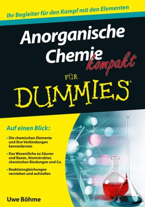 Böhme, Uwe. Anorganische Chemie kompakt für Dummies. Wiley-VCH GmbH, 2014.