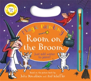 Donaldson, Julia. Room on the Broom Magic Painting - Just add water to paint!. Macmillan Publishers Int Ltd - MDL, 2026.