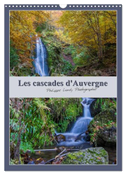 Les cascades d'Auvergne (Calendrier mural 2024 DIN A3 horizontal), CALVENDO calendrier mensuel