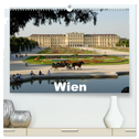Wien (hochwertiger Premium Wandkalender 2025 DIN A2 quer), Kunstdruck in Hochglanz