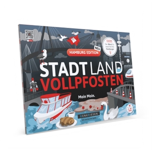 Görz, Denis / Ricardo Barreto. DENKRIESEN - STADT LAND VOLLPFOSTEN® - HAMBURG EDITION - "Moin Moin." - A4 - Moin Moin.. D&R DENKRIESEN GmbH, 2024.